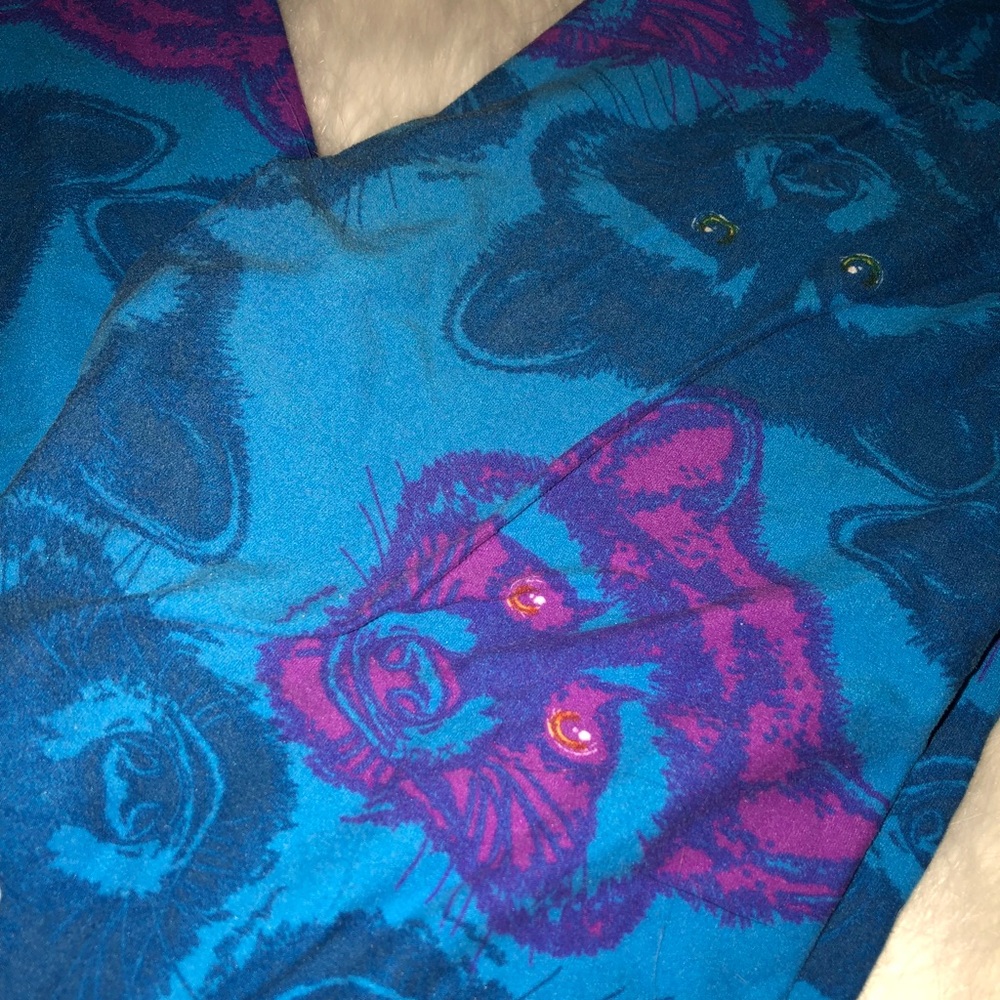 Lularoe raccoon leggings